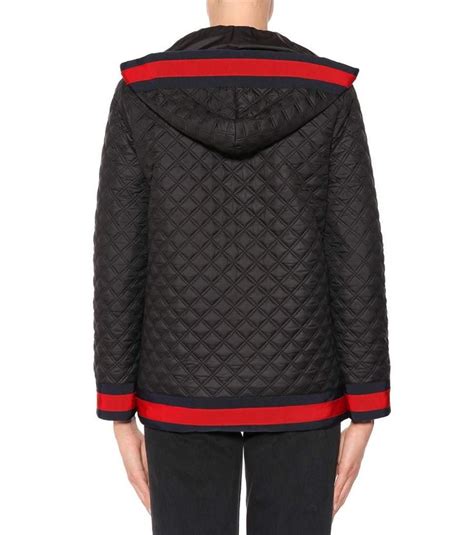 gucci jacke herren schwarz|gucci quilted jacket.